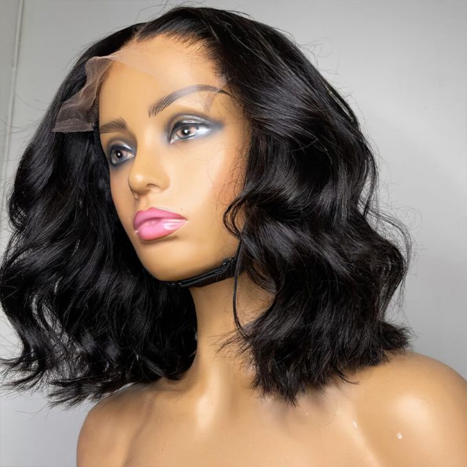 Short Wavy Wave Bob Wig