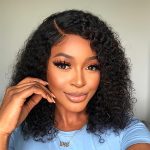 deep curly bob wig