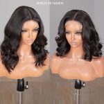5x5 Glueless Loose Wave Lace Closure Lace Front Wigs | 180% Density Human Hair
