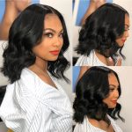 Short Wavy Wave Bob Wig
