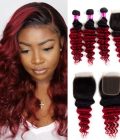 T1B/425 loose deep bundles with closure