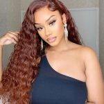 Reddish Brown #33 Water Wave Wig