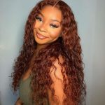 Reddish Brown #33 Water Wave Wig