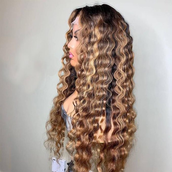 Highlight Honey Blonde Wig