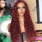 Reddish Brown #33 Deep Wave Wig