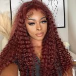 Reddish Brown #33 Deep Wave Wig