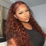 Reddish Brown #33 Water Wave Wig