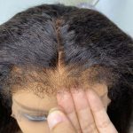 Kinky Straight 4C Edges Wig