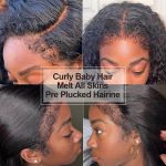 Kinky Straight 4C Edges Wig