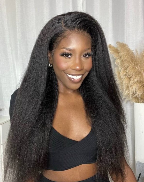 I love this wig! It's so beautiful, silky smooth, and has real length! It's super soft, doesn't shed and looks super natural! Will definitely repurchase!