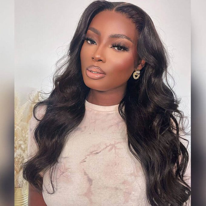 Layer Cut Body Wave Glueless HD Lace Wig