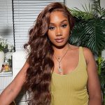 body wave brown wig