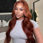 #33 reddish brown wig