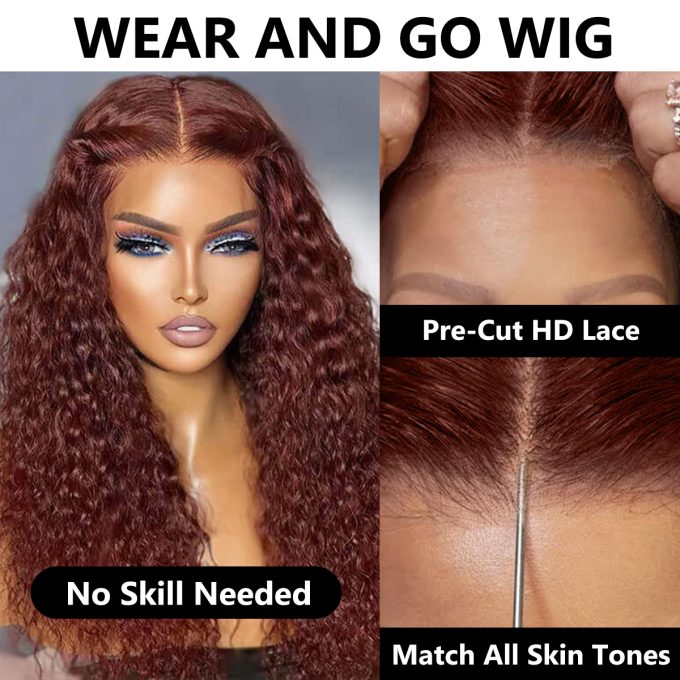 Wear And Go Pre cut Lace wig