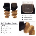 T1b27 body 4x4 lace closure