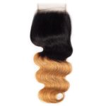 T1b27 body 4x4 lace closure