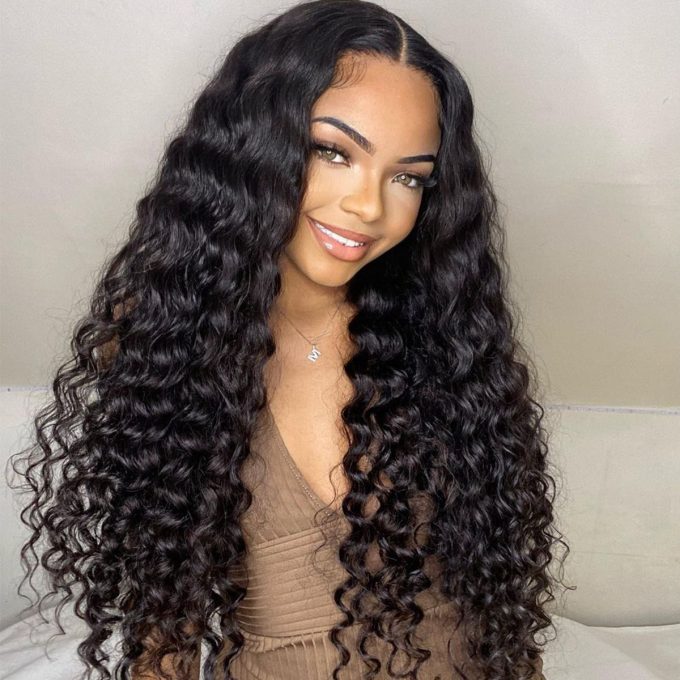 loose deep wave wear go pre cut lace wig