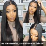 straight wear and go pre cut lace wig