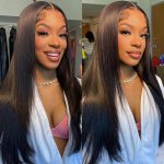 straight wear and go pre cut lace wig