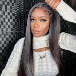 straight wear and go pre cut lace wig