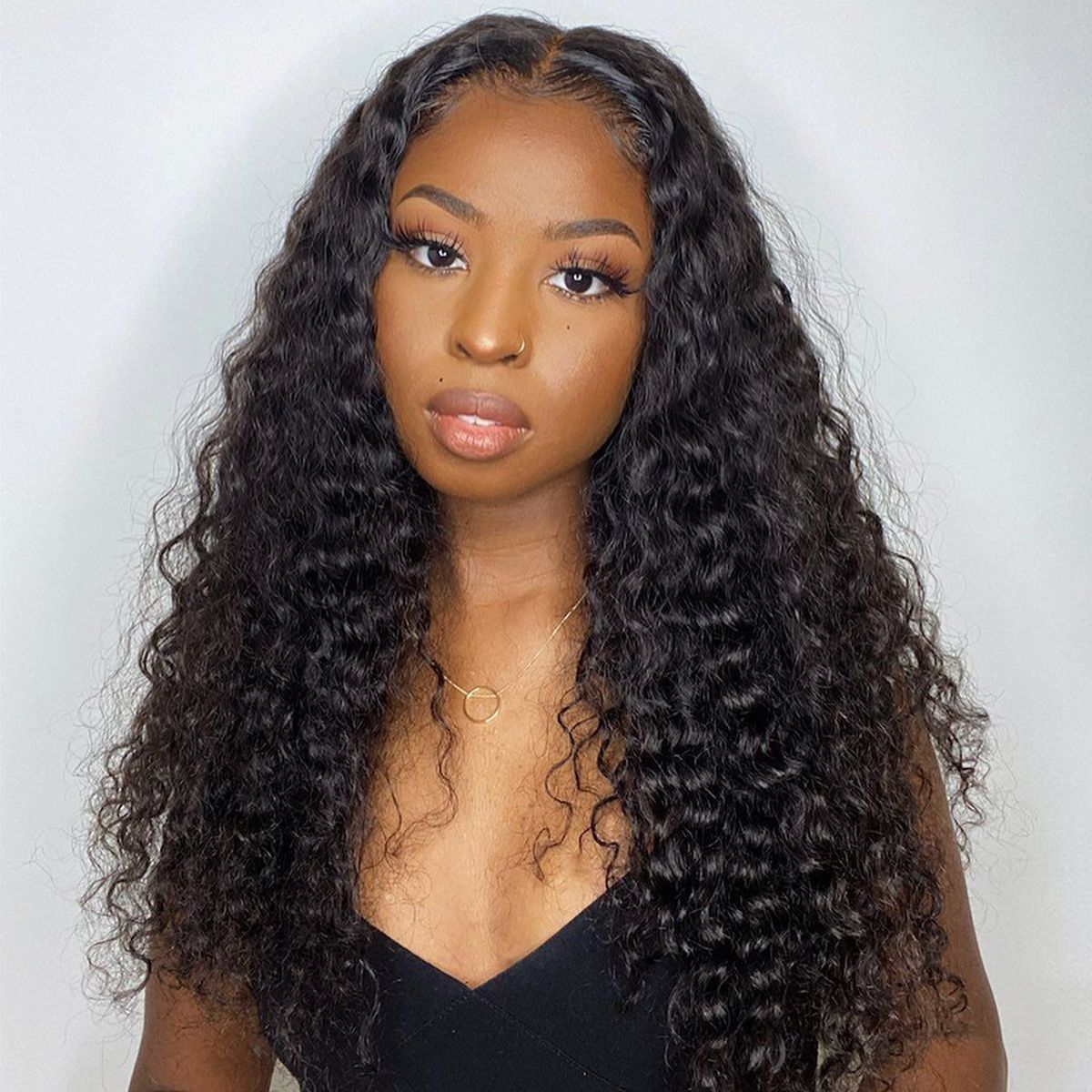 Updated Breathable Airy Cap Wear Go Glueless Wig Pre Bleached Knots Deep Wave 9×5 Pre Cut Lace Wig