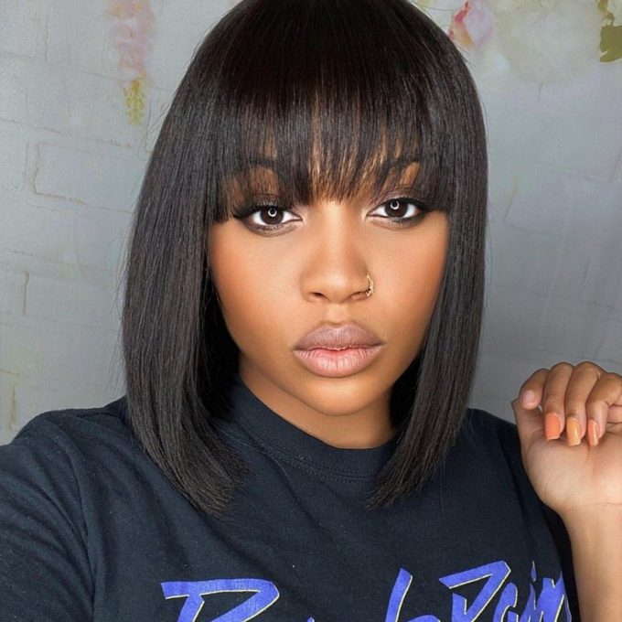 bob with bangs