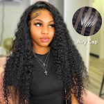 curly airy cap wig