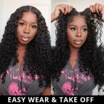deep wave breathable airy cap wig