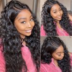 loose deep wave airy cap wig