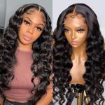 loose deep wave airy cap wig