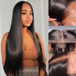 straight airy cap wig
