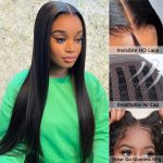 straight airy cap wig