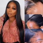 straight airy cap wig