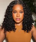 Bouncy Water Wave V Part Wig