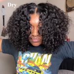 Bouncy Water Wave Airy Cap Wig