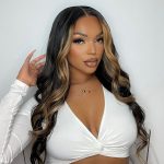 Highlight Color Loose body Wave Wig