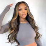 Highlight Color Loose body Wave Wig