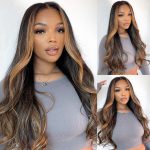 Highlight Color Loose body Wave Wig