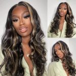 Highlight Color Loose body Wave Wig
