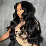 pre pleached knots 13x4 body wave wig