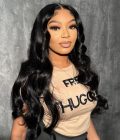 pre pleached knots 13x4 body wave wig