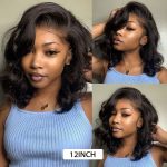 loose 5*5 hd lace closure wig