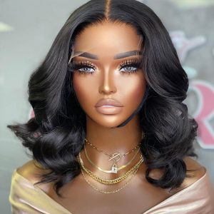 loose 5*5 hd lace closure wig