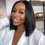 Straight Human Hair Bob 5×5 HD Lace Glueless Wig