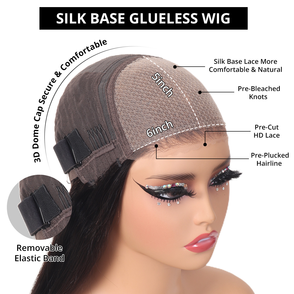 silk base lace wig