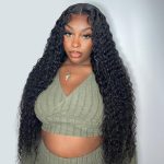 deep wave silk base lace wig
